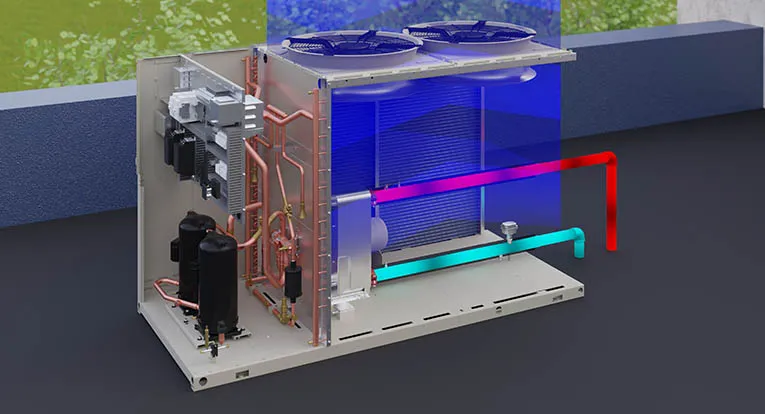 daikin hava soğutmalı chiller