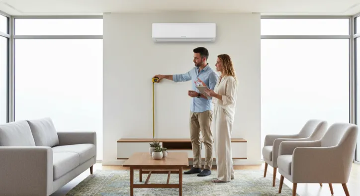 12 Binlik Klima Kaç m2 Soğutur? 2025 İdeal Oda Büyüklüğü ve Kapasite Hesabı